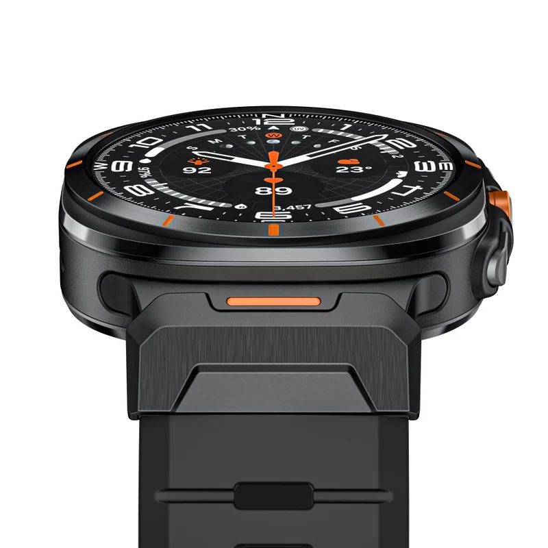 Super Angenehm Samsung Galaxy Watch Ultra 47mm Silikon Armband