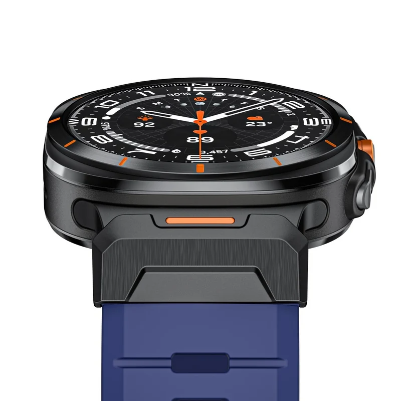Super Angenehm Samsung Galaxy Watch Ultra 47mm Silikon Armband