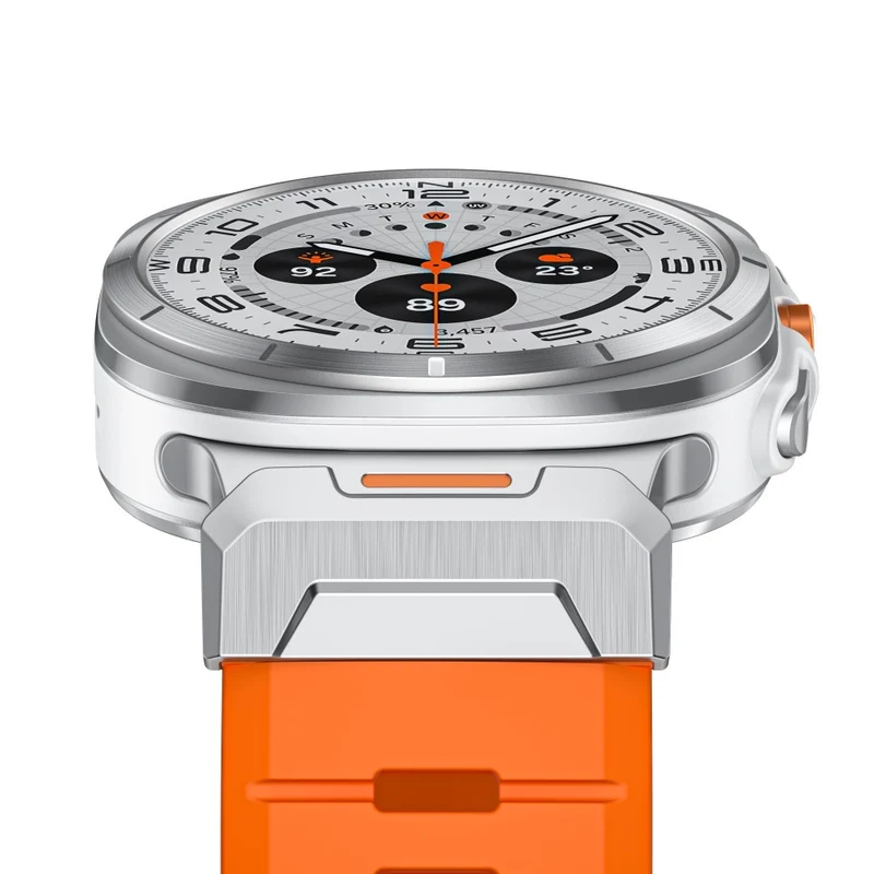 Super Angenehm Samsung Galaxy Watch Ultra 47mm Silikon Armband