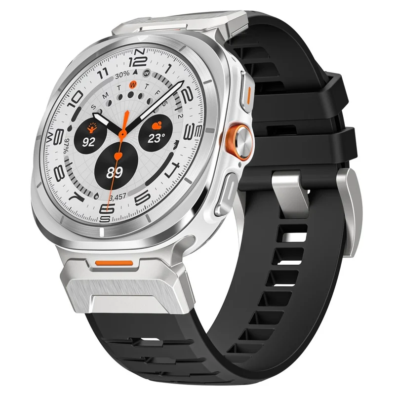 Super Angenehm Samsung Galaxy Watch Ultra 47mm Silikon Armband