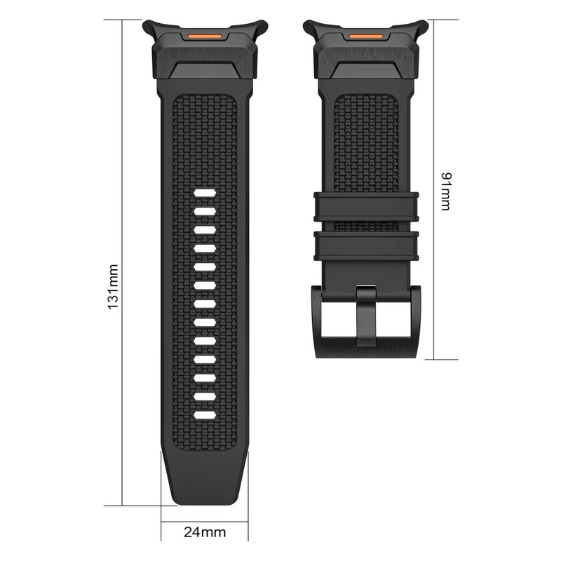 Wirklich Angenehm Samsung Galaxy Watch Ultra 47mm Silikon Armband