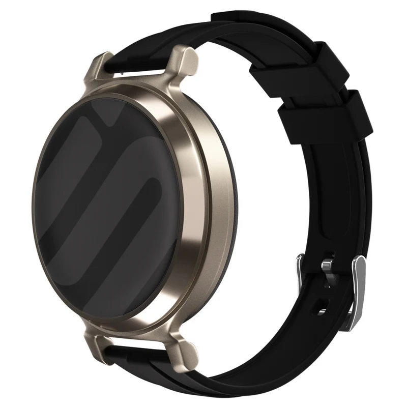 Zenwatch Lily Silikonarmband (Schwarz)
