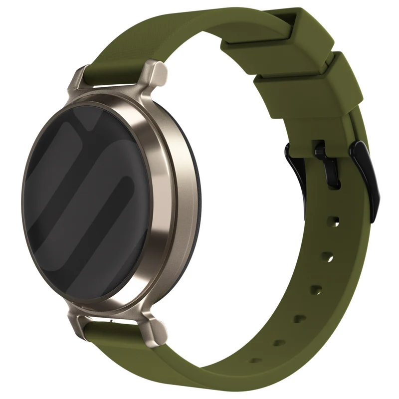 Zenwatch Lily Luxuriöses Silikonarmband (Grün)