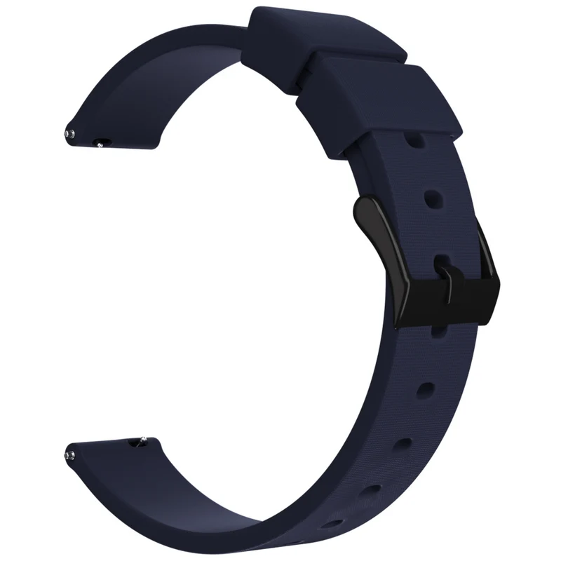 Zenwatch Lily Luxuriöses Silikonarmband (Dunkelblau)