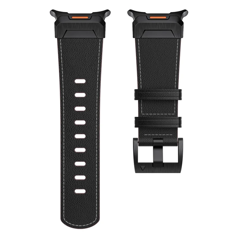 Absolut Stylisch Samsung Galaxy Watch Ultra 47mm Echtes Leder Armband