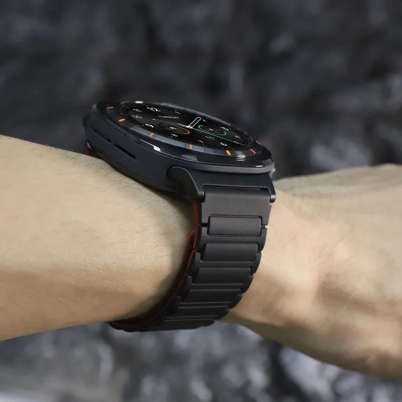 Flexibel Samsung Galaxy Watch Ultra 47mm Silikon Armband