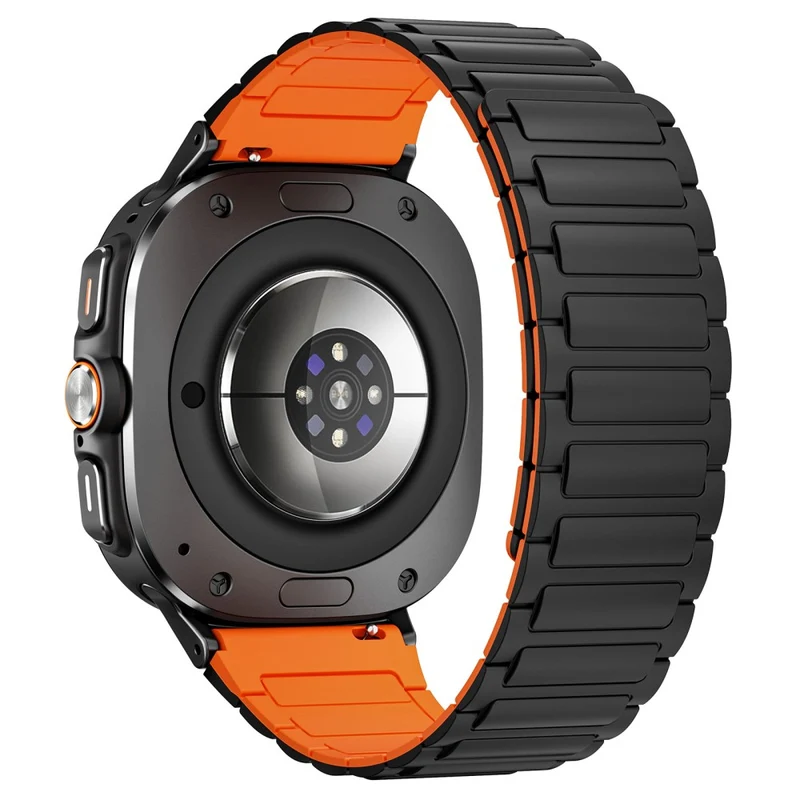 Flexibel Samsung Galaxy Watch Ultra 47mm Silikon Armband