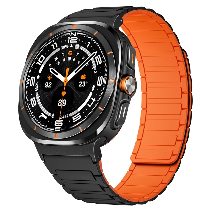 Flexibel Samsung Galaxy Watch Ultra 47mm Silikon Armband