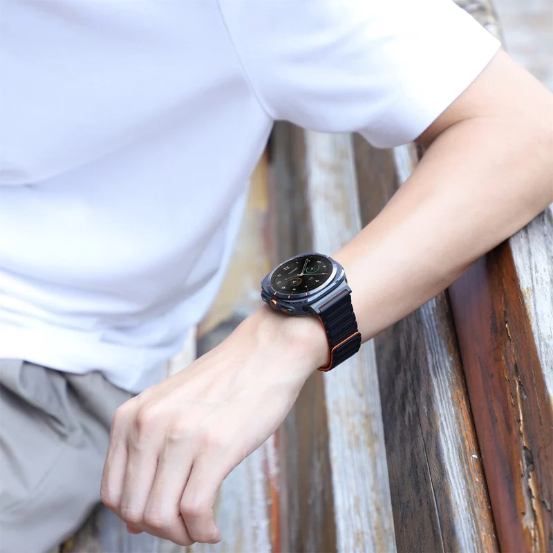 Flexibel Samsung Galaxy Watch Ultra 47mm Silikon Armband