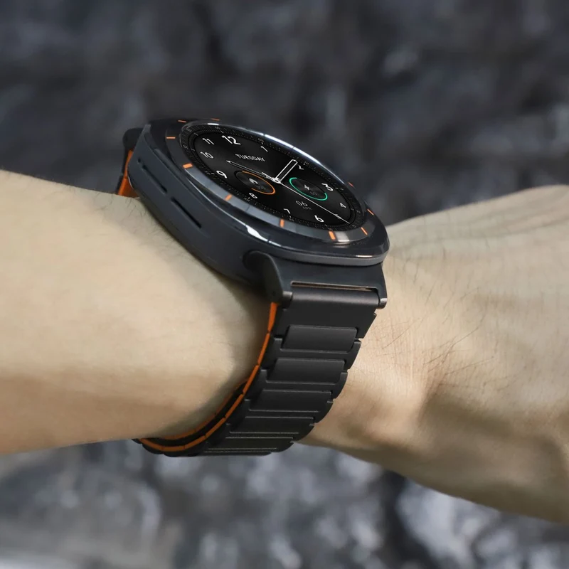 Flexibel Samsung Galaxy Watch Ultra 47mm Silikon Armband