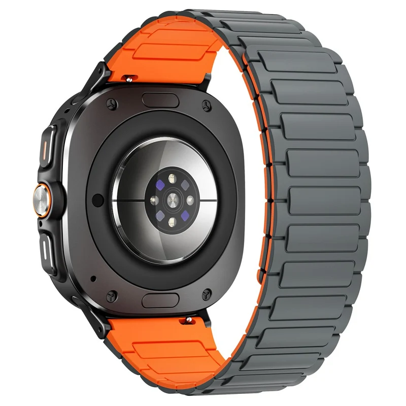 Flexibel Samsung Galaxy Watch Ultra 47mm Silikon Armband