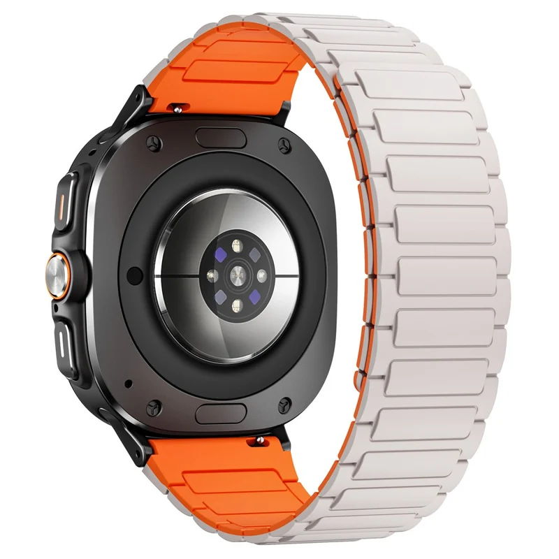 Flexibel Samsung Galaxy Watch Ultra 47mm Silikon Armband