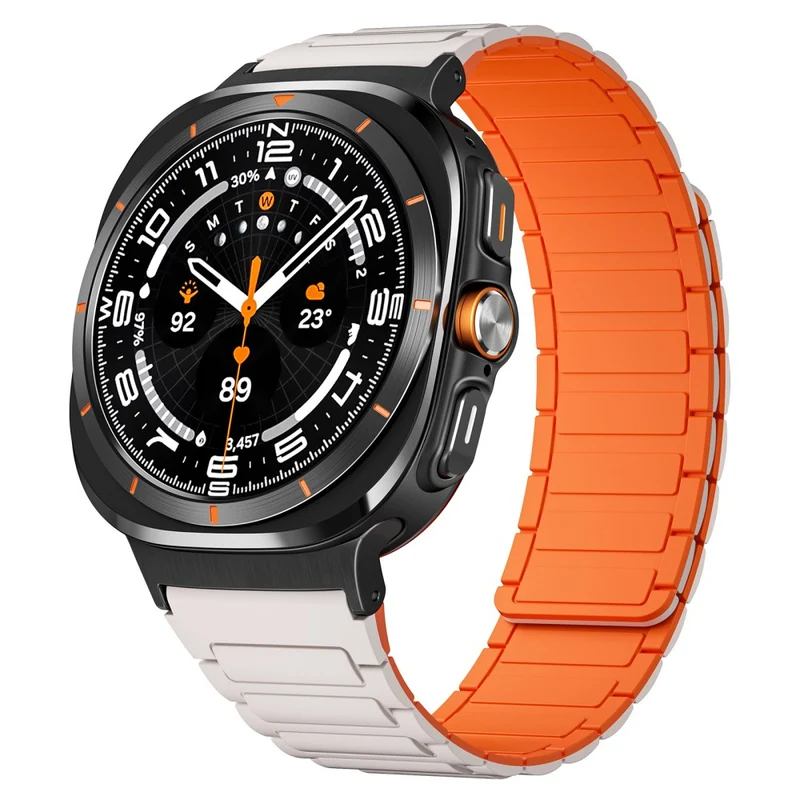 Flexibel Samsung Galaxy Watch Ultra 47mm Silikon Armband