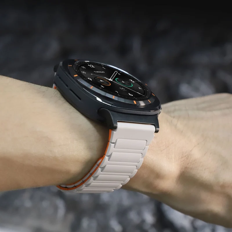 Flexibel Samsung Galaxy Watch Ultra 47mm Silikon Armband