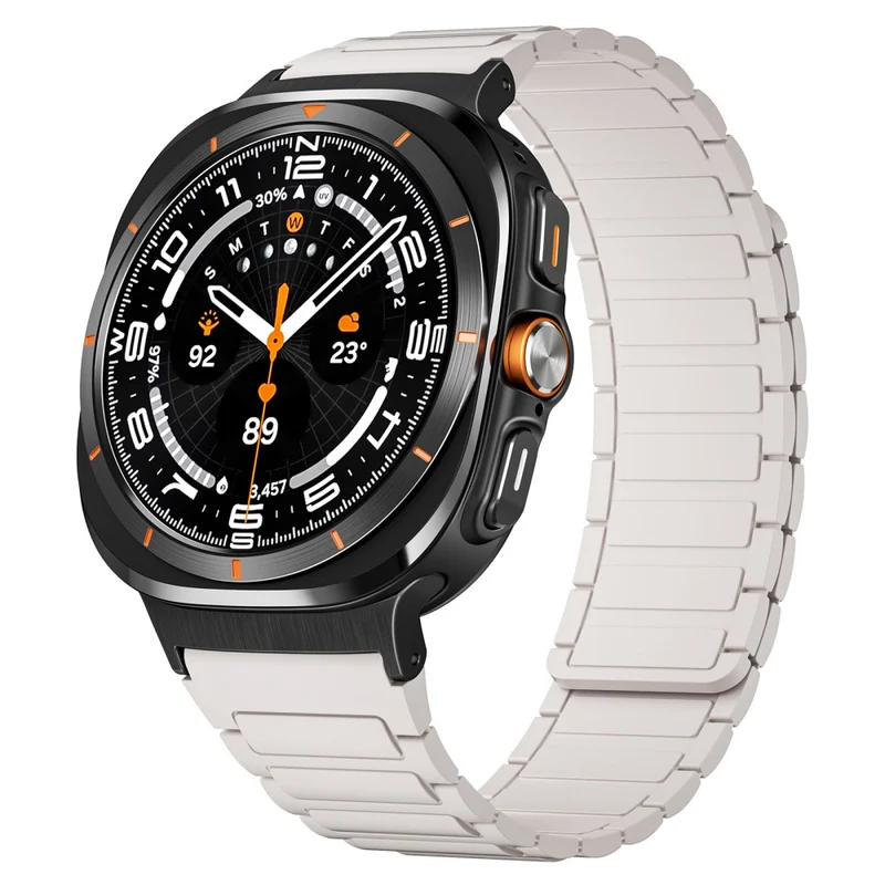 Flexibel Samsung Galaxy Watch Ultra 47mm Silikon Armband