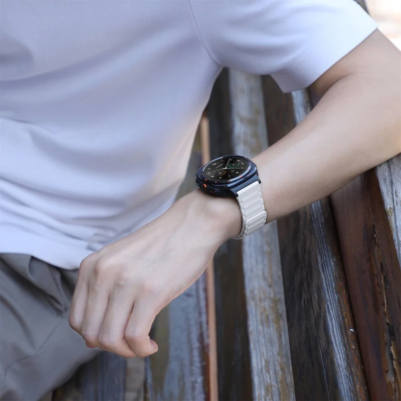 Flexibel Samsung Galaxy Watch Ultra 47mm Silikon Armband