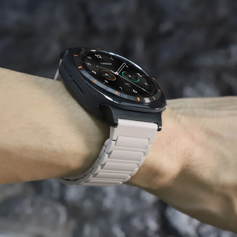 Flexibel Samsung Galaxy Watch Ultra 47mm Silikon Armband