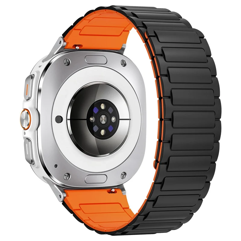 Flexibel Samsung Galaxy Watch Ultra 47mm Silikon Armband