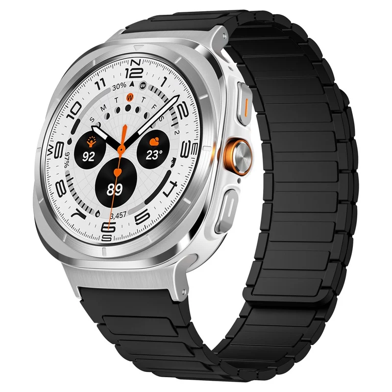 Flexibel Samsung Galaxy Watch Ultra 47mm Silikon Armband