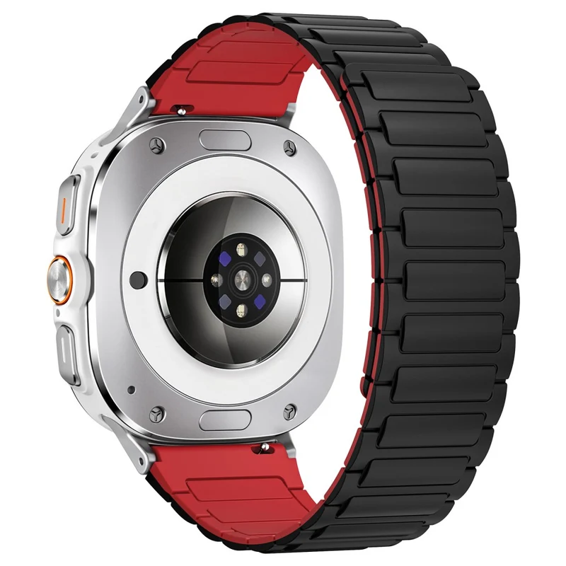 Flexibel Samsung Galaxy Watch Ultra 47mm Silikon Armband