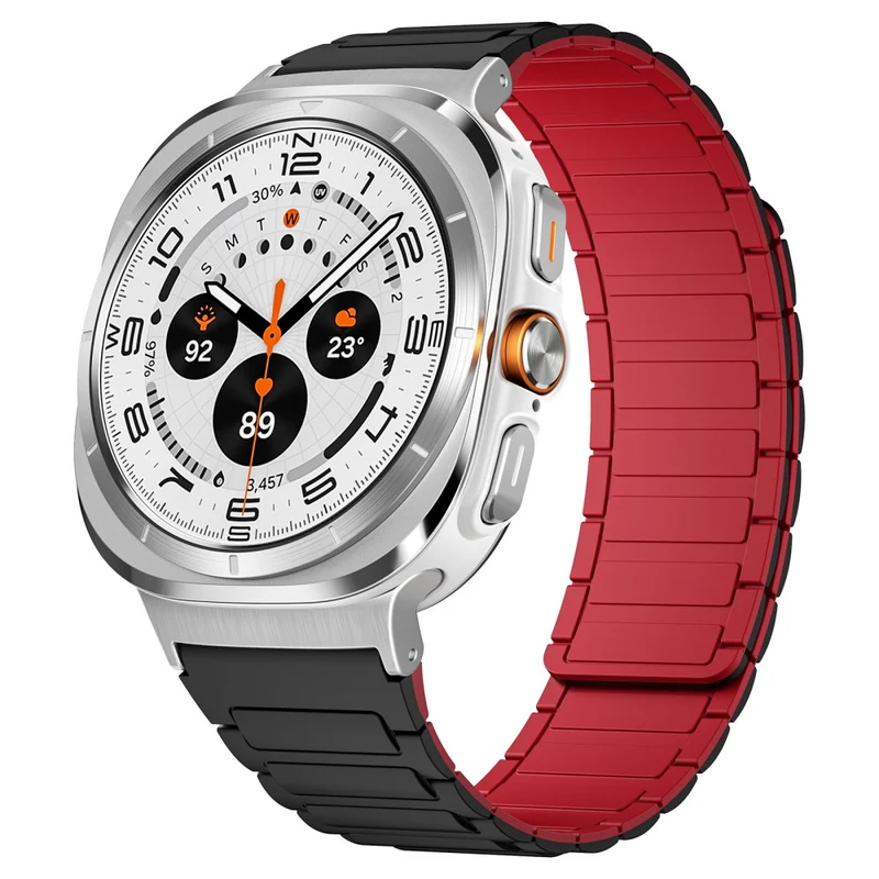 Flexibel Samsung Galaxy Watch Ultra 47mm Silikon Armband