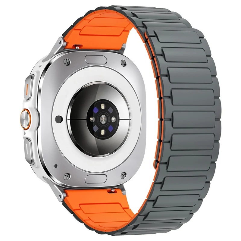Flexibel Samsung Galaxy Watch Ultra 47mm Silikon Armband