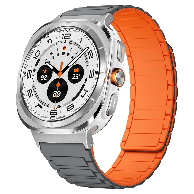 Flexibel Samsung Galaxy Watch Ultra 47mm Silikon Armband