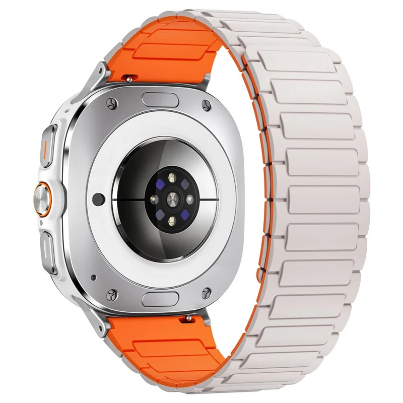 Flexibel Samsung Galaxy Watch Ultra 47mm Silikon Armband