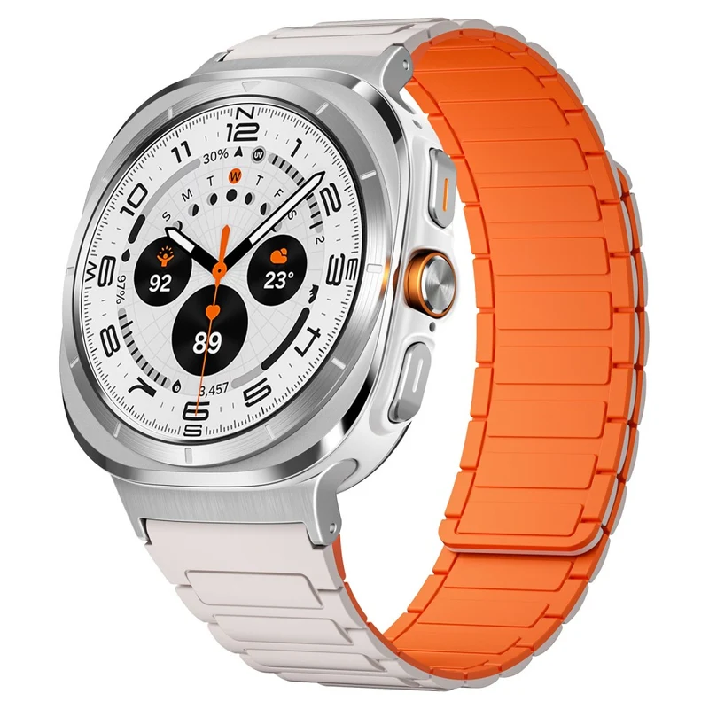 Flexibel Samsung Galaxy Watch Ultra 47mm Silikon Armband