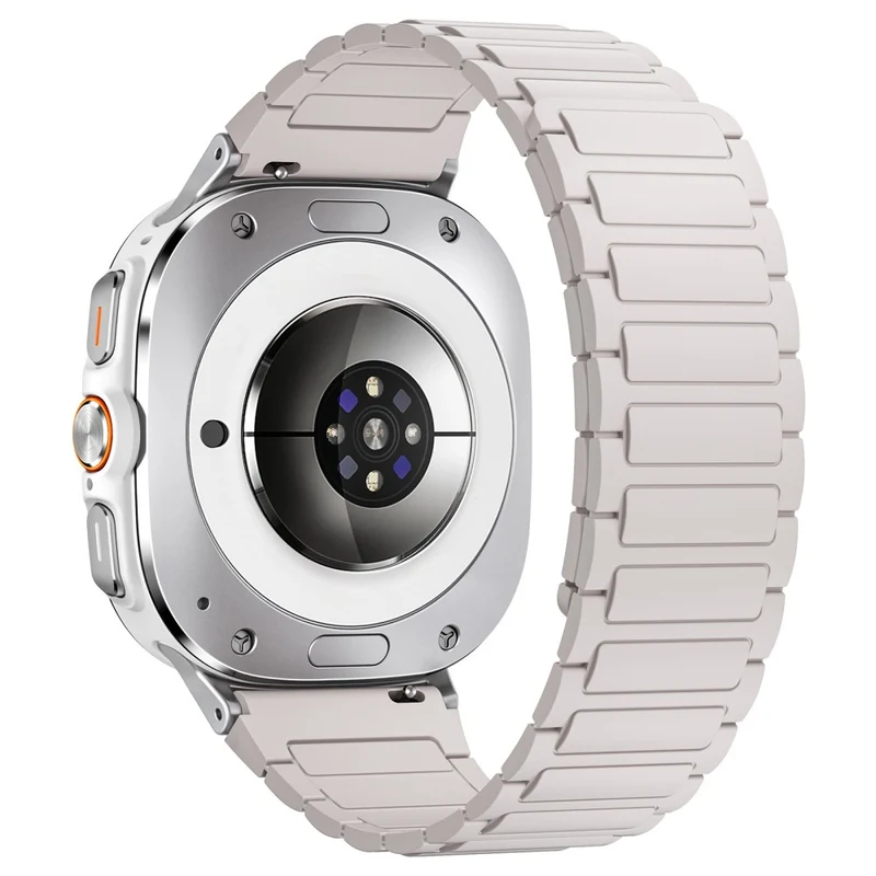 Flexibel Samsung Galaxy Watch Ultra 47mm Silikon Armband