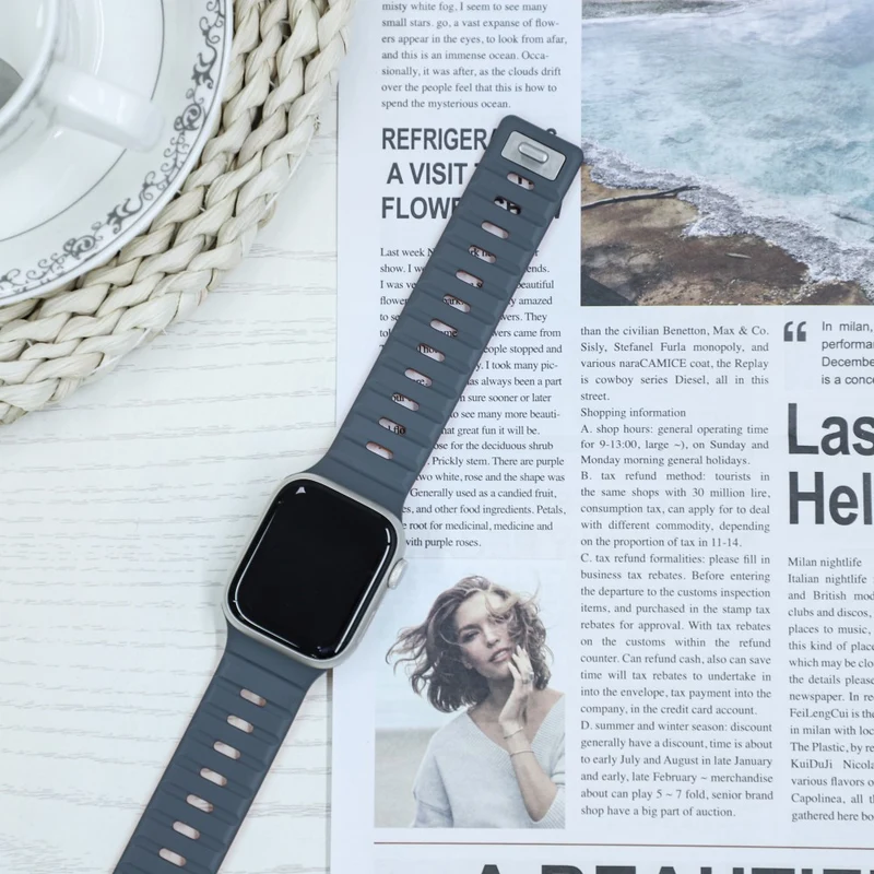Süß Apple Smartwatch Silikon Universell Armband