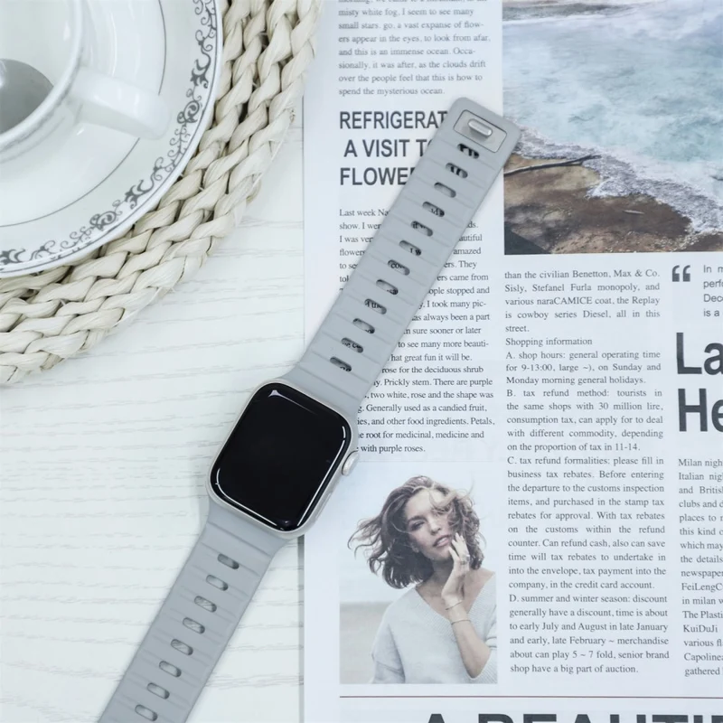 Süß Apple Smartwatch Silikon Universell Armband