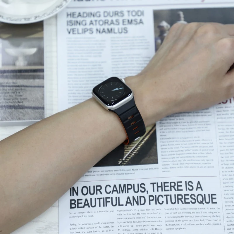 Bequem Apple Smartwatch Silikon Universell Armband