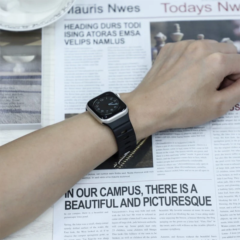 Bequem Apple Smartwatch Silikon Universell Armband