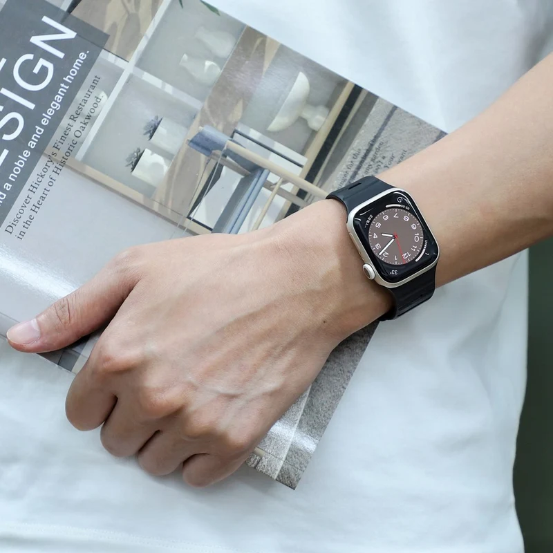 Bequem Apple Smartwatch Silikon Universell Armband