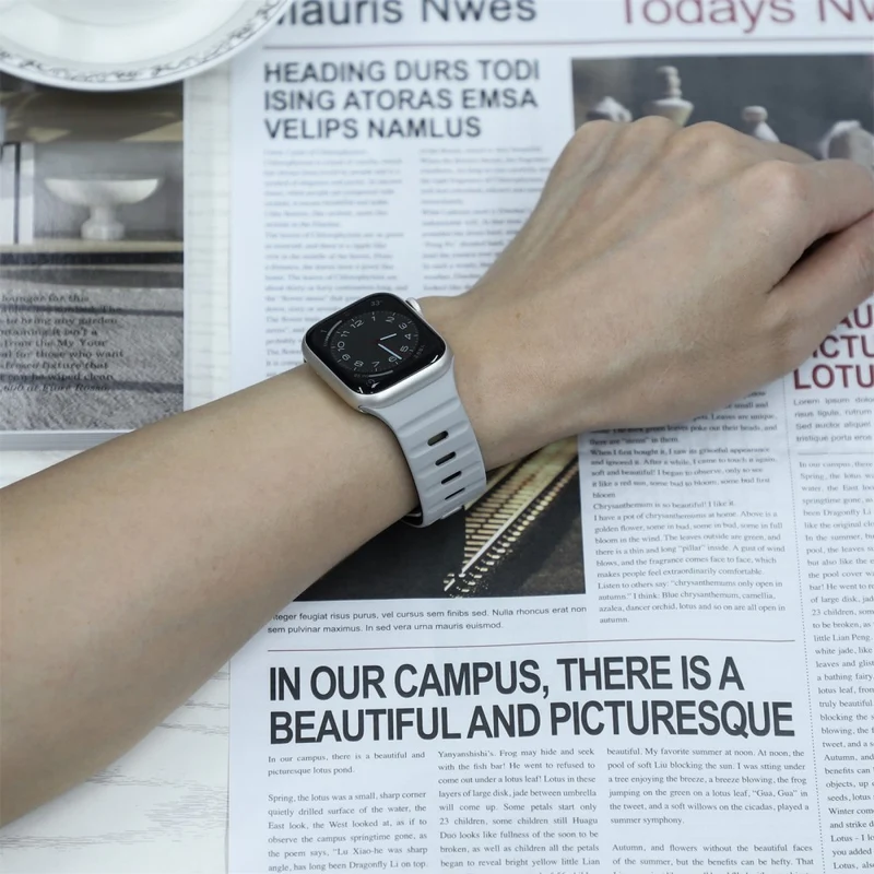 Bequem Apple Smartwatch Silikon Universell Armband