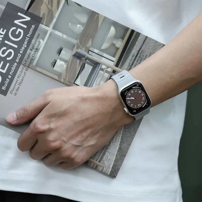 Bequem Apple Smartwatch Silikon Universell Armband