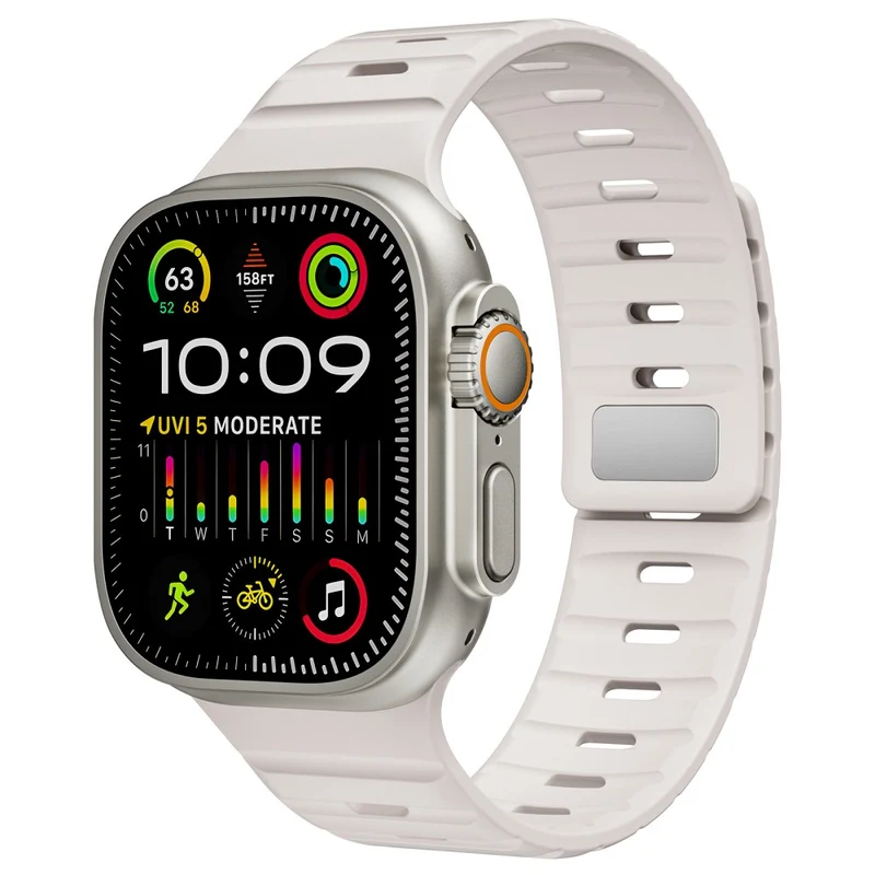 Bequem Apple Smartwatch Silikon Universell Armband