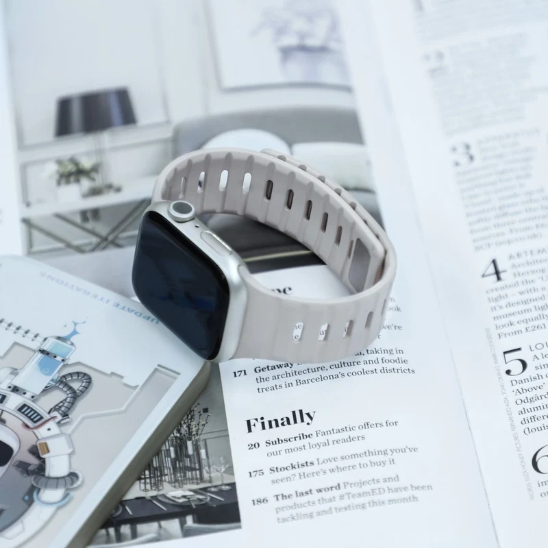 Bequem Apple Smartwatch Silikon Universell Armband