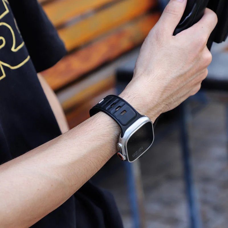 Wirklich Angenehm Apple Smartwatch Silikon Universell Armband
