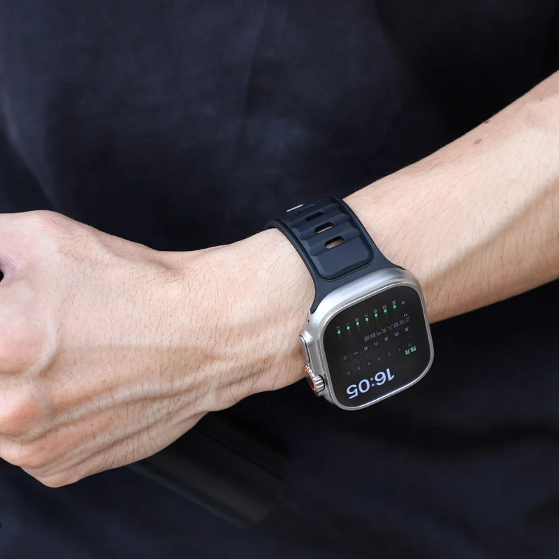 Wirklich Angenehm Apple Smartwatch Silikon Universell Armband