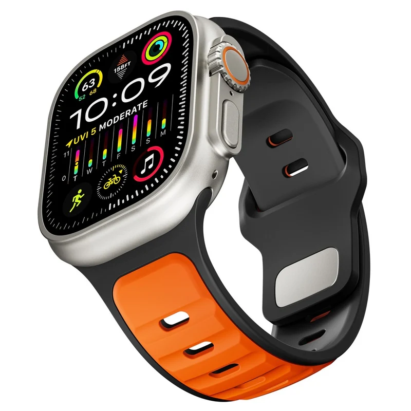 Wirklich Angenehm Apple Smartwatch Silikon Universell Armband
