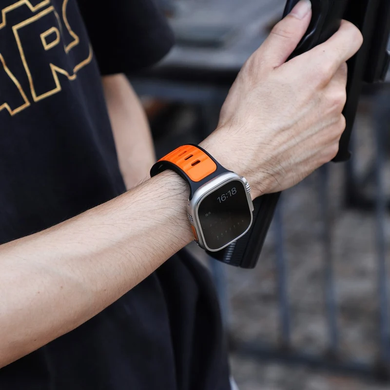 Wirklich Angenehm Apple Smartwatch Silikon Universell Armband