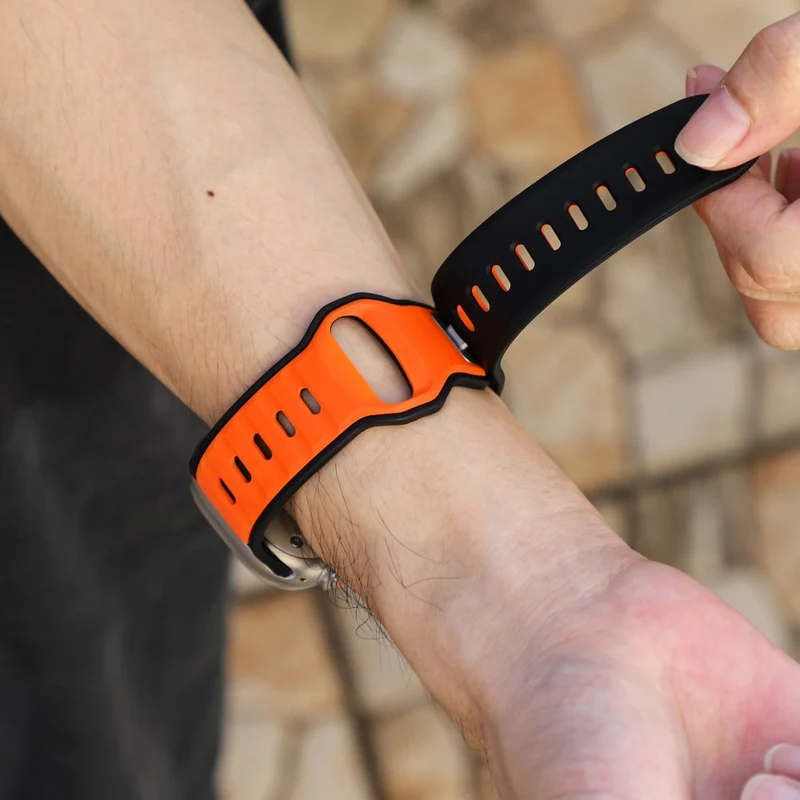 Wirklich Angenehm Apple Smartwatch Silikon Universell Armband