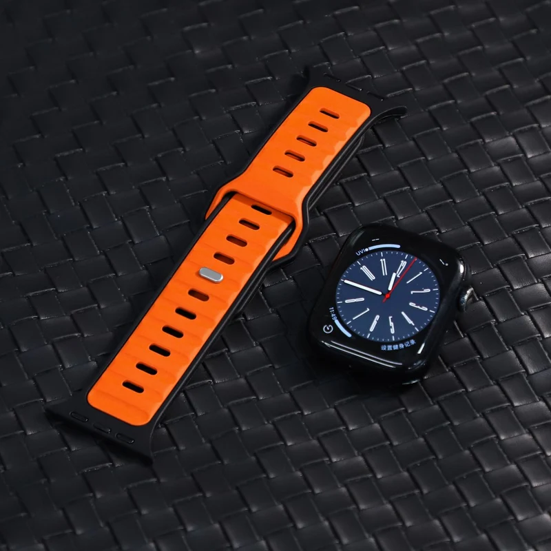 Wirklich Angenehm Apple Smartwatch Silikon Universell Armband