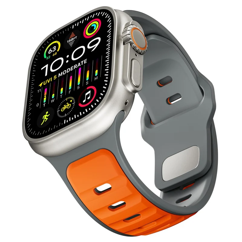 Wirklich Angenehm Apple Smartwatch Silikon Universell Armband
