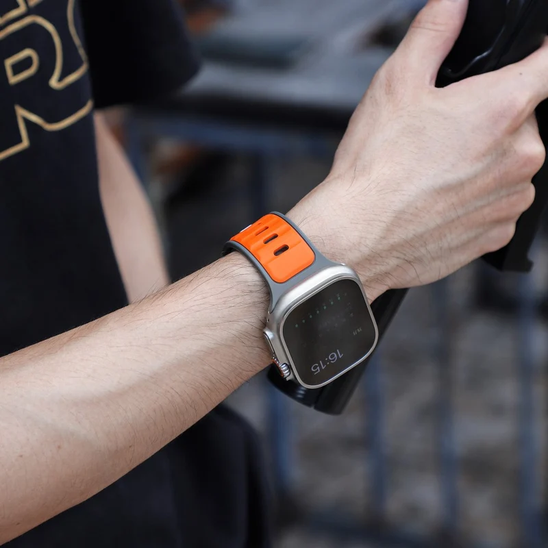 Wirklich Angenehm Apple Smartwatch Silikon Universell Armband