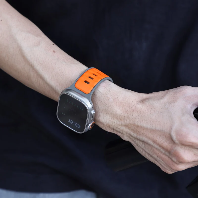 Wirklich Angenehm Apple Smartwatch Silikon Universell Armband
