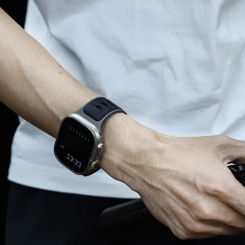Wirklich Angenehm Apple Smartwatch Silikon Universell Armband
