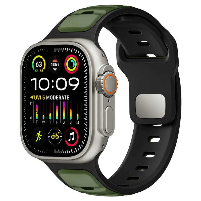Wirklich Angenehm Apple Smartwatch Silikon Universell Armband